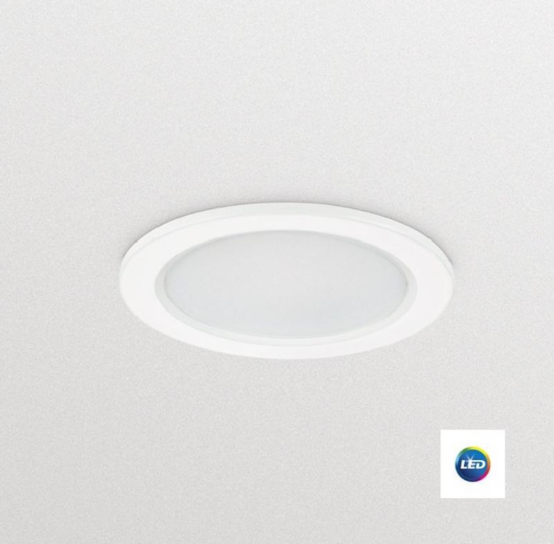 Philips CoreLine Einbauleuchte DN145B LED10S/830 PSD-E II WH Dali 13W 2100lm 3000K warmweißes Licht